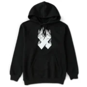 Autographed X Flames Hoodie