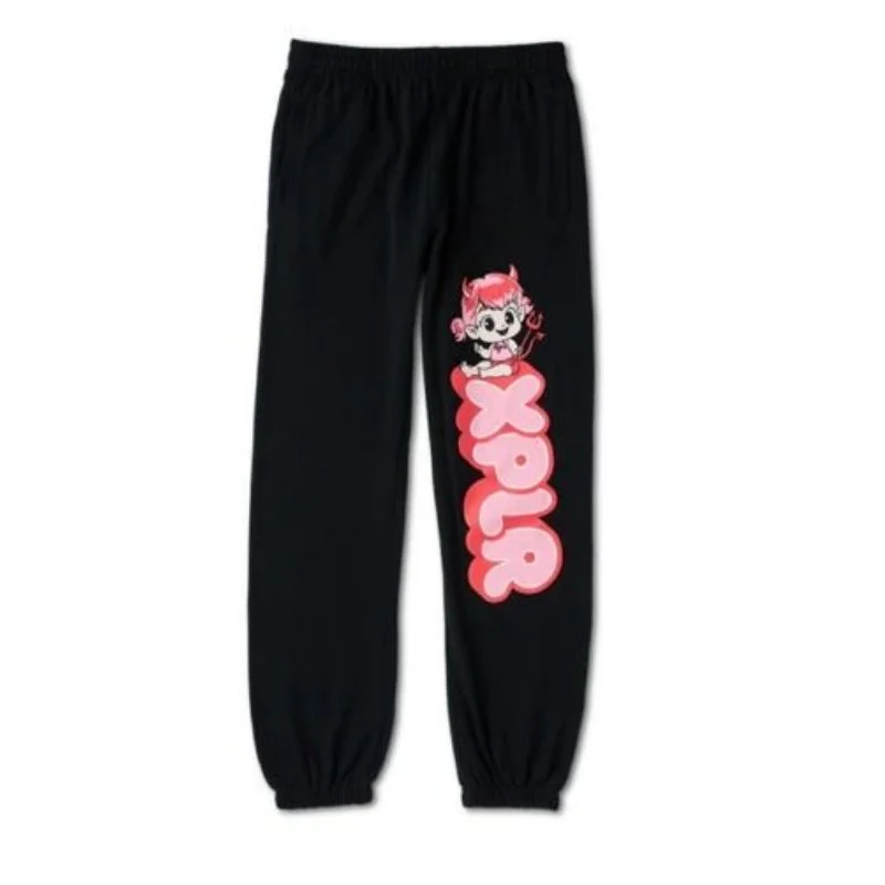 Baby Devil Black Sweatpants Baby Devil Black Sweatpants