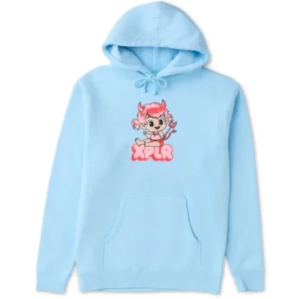 Baby Devil V.3 Aqua Hoodie