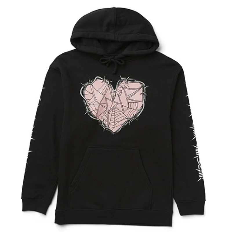 Barbed Wire Black Hoodie