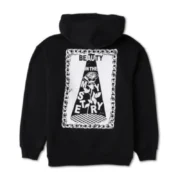 Beauty In The Mystery Black Hoodie