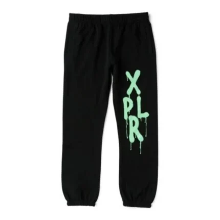 Graffiti Black Sweatpants