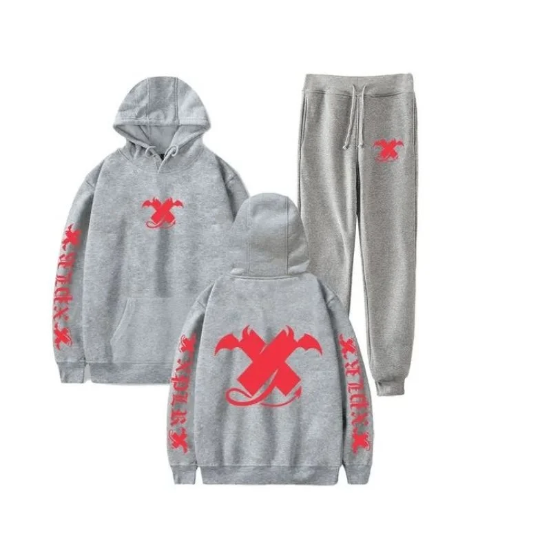 XPLR Devil X Vintage Grey Tracksuit