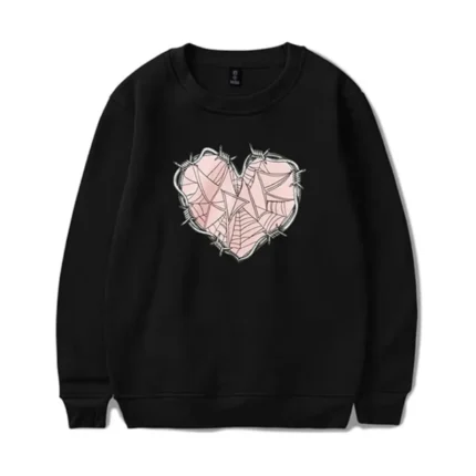 XPLR Web Heart Sweatshirt